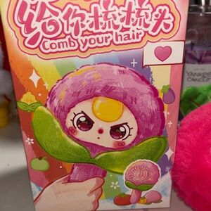 Baby three brush your hair